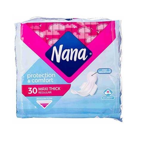 Nana Maxi Plus Normal Wings 30 Pads
