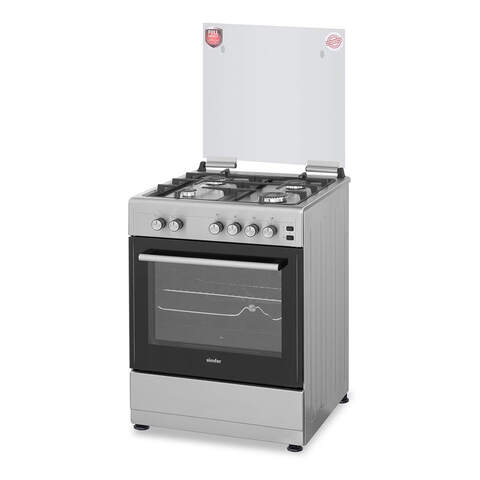 Simfer Gas Cooker 6060SG1 60X60 (Plus Extra Supplier&#39;s Delivery Charge Outside Doha)