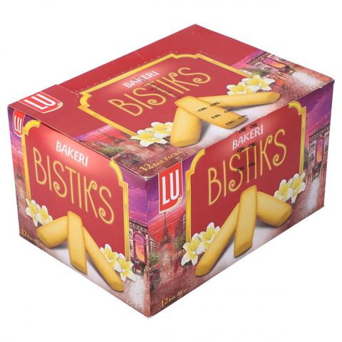 LU Bakeri Bistiks Bar Packs (Pack of 12)