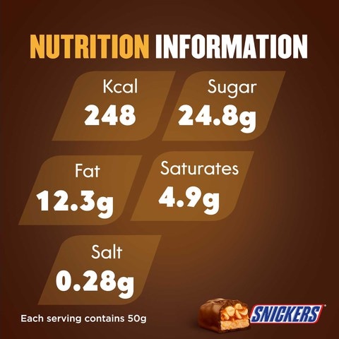 Snickers chocolate 50 g