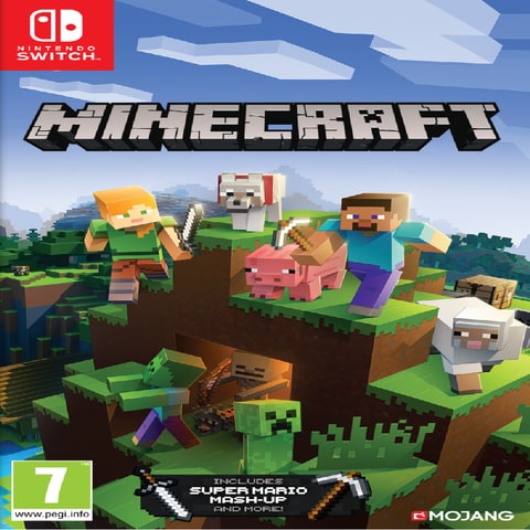 Minecraft with Super Mario Mash-up, Mojang, Nintendo Switch