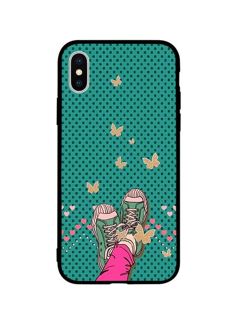 Theodor - Protective Case Cover For Apple iPhone XS Max Feet &amp; Butterfly