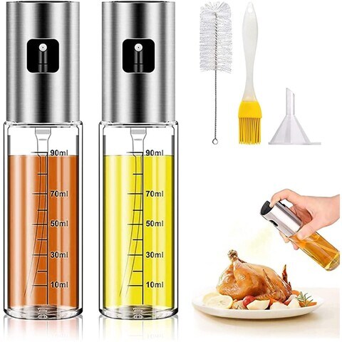 Oil Sprayer for Cooking, Upgraded Olive Oil Sprayer Bottle, Air