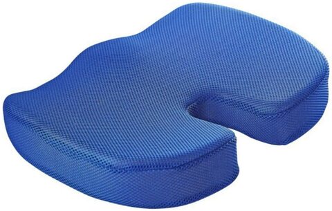 Ergonomic memory store foam seat cushion