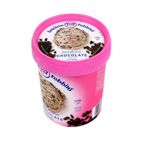 Baskin Robbins Chocolate Chip Ice Cream 1L