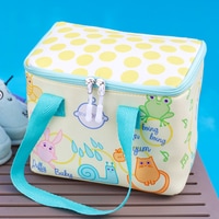 Milk&amp;Moo Kids Lunch Bag, Insulated Lunch Box For Kids, BPA Free, Waterproof, Lightweight, Cute Cooler Thermal Bag For Toddler Boys and Girls, Suitable For Pre School, Kindergarten, Elemantary Grade