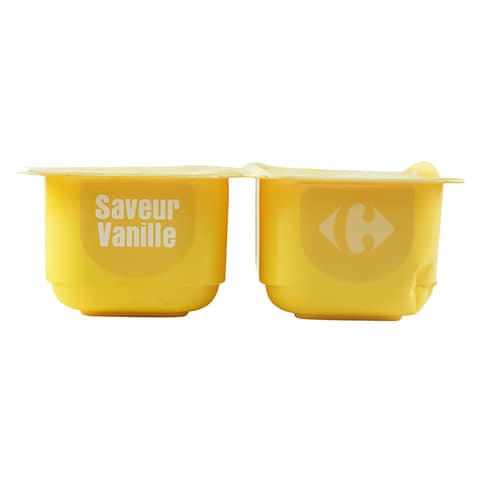 Buy Carrefour Vanilla Cream Dessert 125g X Pack Of 4 Online Shop Fresh Food On Carrefour Uae