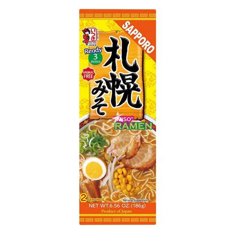 Itsuki Noodles Soup Sapporo Ramen Mellow Salt 186g