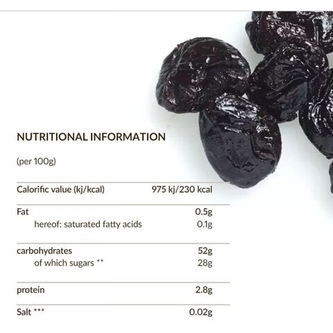 Seeberger Soft Prunes Pitted 200g