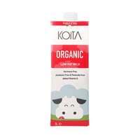 Koita Low Fat Organic Cow Milk Vitamin A &amp; D3 1L