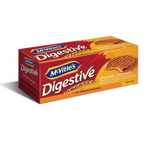 McVities Milk Chocolate Caramels Digestive 250g
