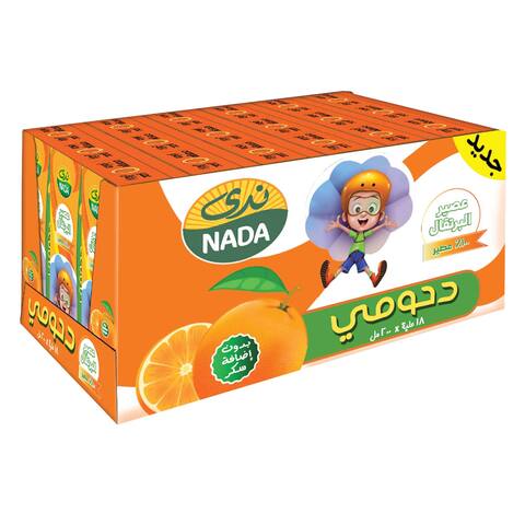 اشتري ندى دحومي عصير برتقال 200مل ×18 قطعة في السعودية