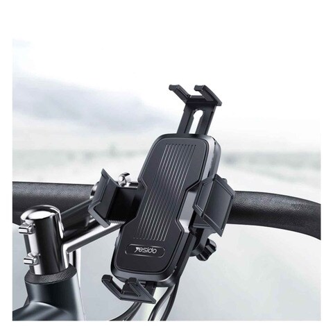 Yesido C127 Bicycle Mount Cell Phone Holder Stand Black