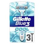Buy Gillette Blue Cool Disposable Razors - Pack of 3 in Egypt