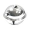 Christmas Magic Bells for Decoration 8 Pieces- 4 cm Size- Silver