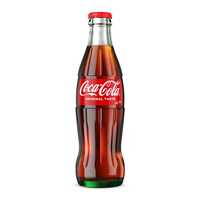 Coca-Cola Original Taste Carbonated Soft Drink Glass Bottle 290ml