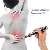 Generic-Handheld Electronic Acupuncture Pen Pain Relief Heal Massage Pen Acupuntura Body Head Leg Massage Tool