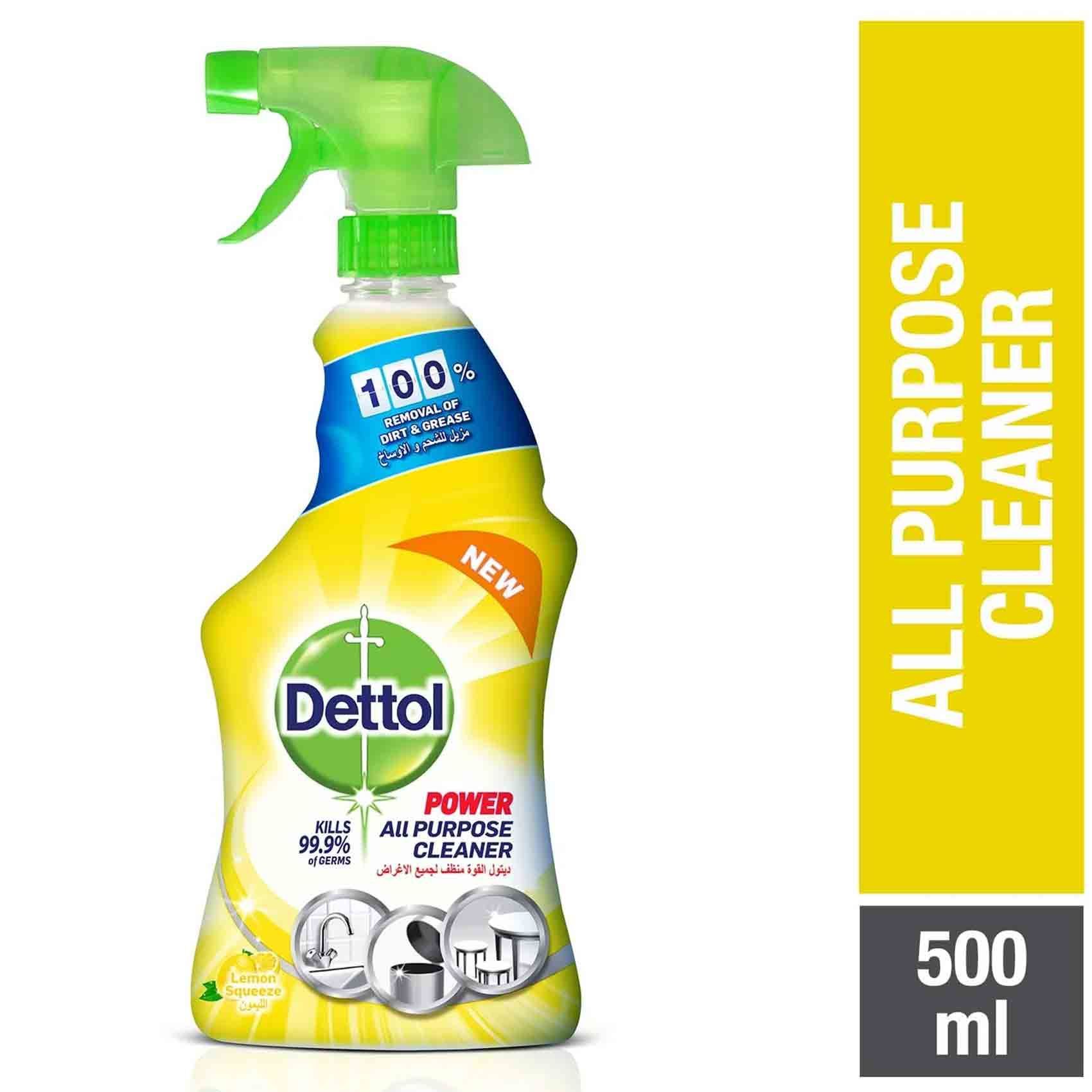 Buy Dettol Lemon Healthy Home All Purpose Cleaner Trigger 500ml Online