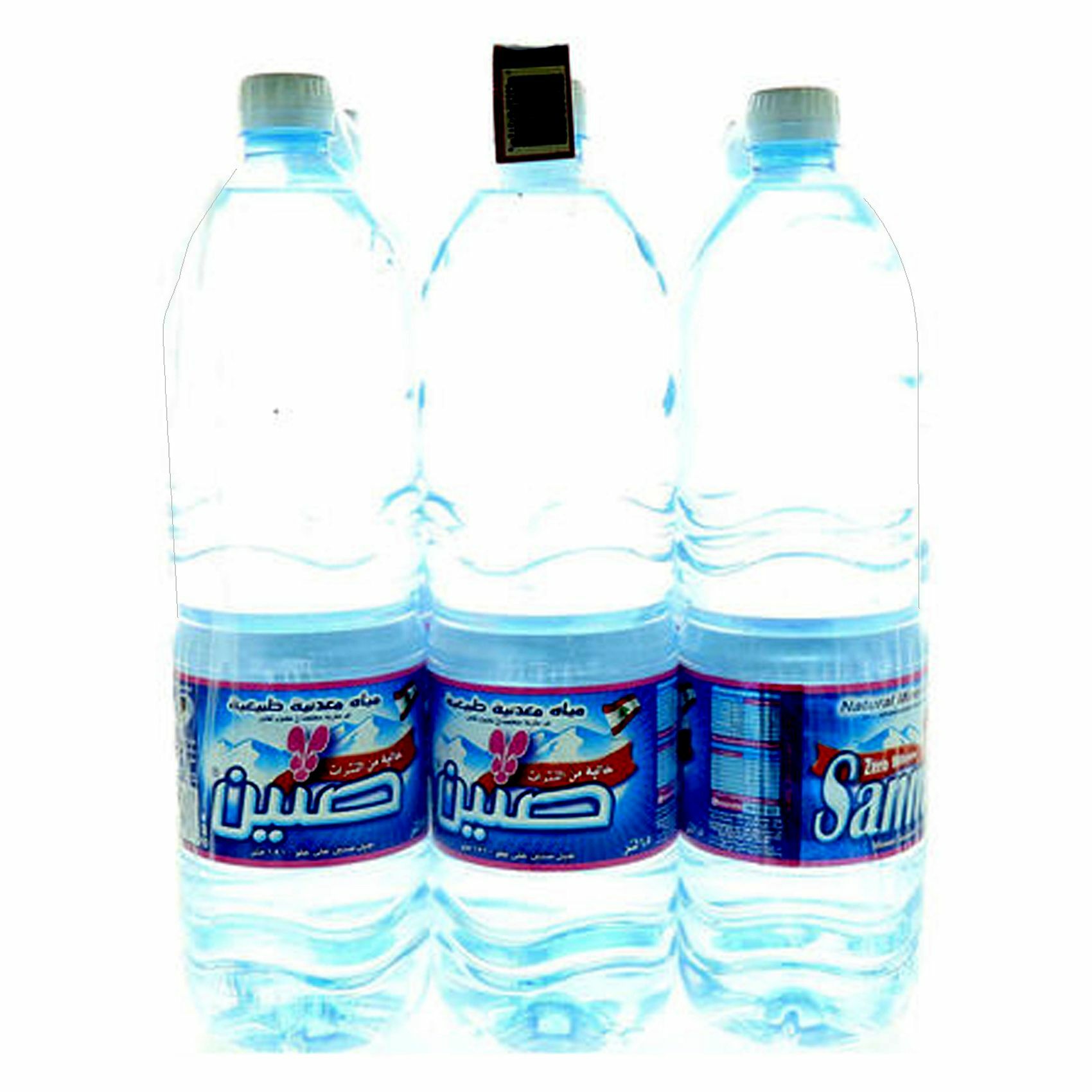 Buy Sannine Natural Mineral Water 1.5L x6 Online Shop Beverages on Carrefour UAE