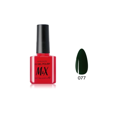 اشتري MX UV-LED Gel nail Polish Classic Collection | Soak Off Gel nail Polish| Nail Art Manicure Gel nail Polish|Forest green في الامارات