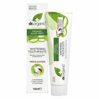 Dr. Organic Aloe Vera Toothpaste White 100ml