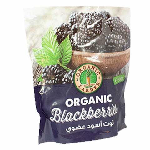 Organic Larder Frozen Blackberries 300g