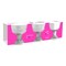 Lav Destina Footed Ice Cream Cup Clear 285ml 3 PCS