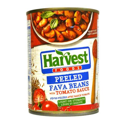 Harvest Peeled Fava Beans with Tomato Sauce - 400 gram