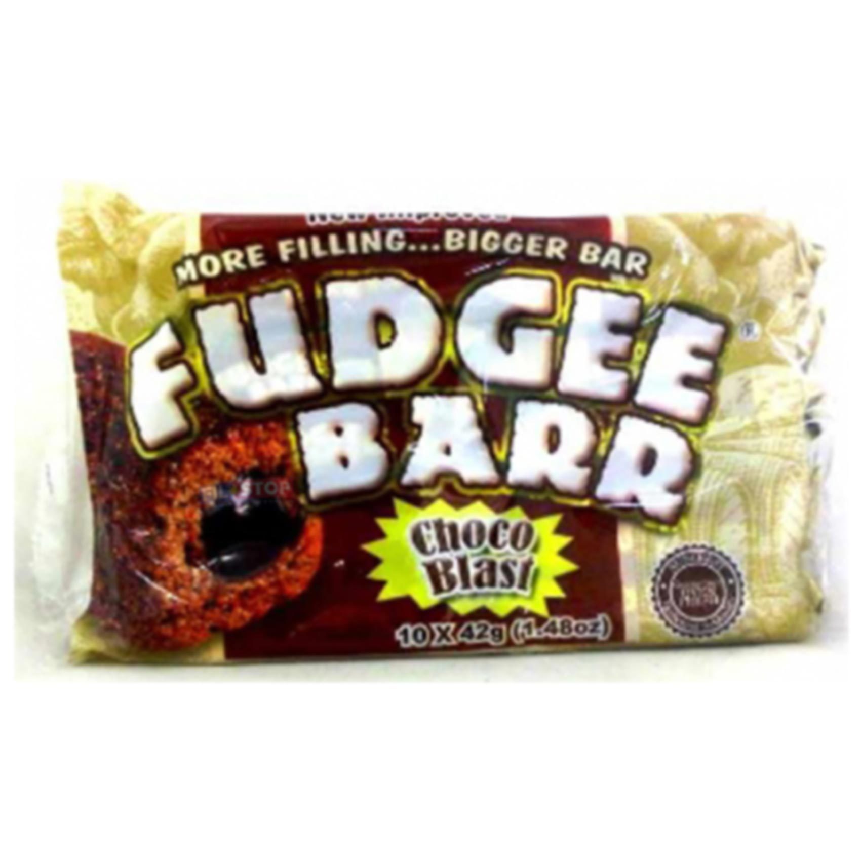 Buy Fudgee Bar Cream Filled Chocolate Cake Bar 42g x Pack of 10 Online