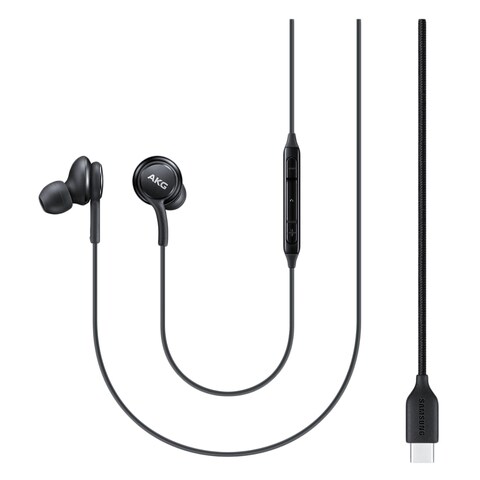 Samsung AKG Type-C Headset USB-C Earphones with Microphone Black