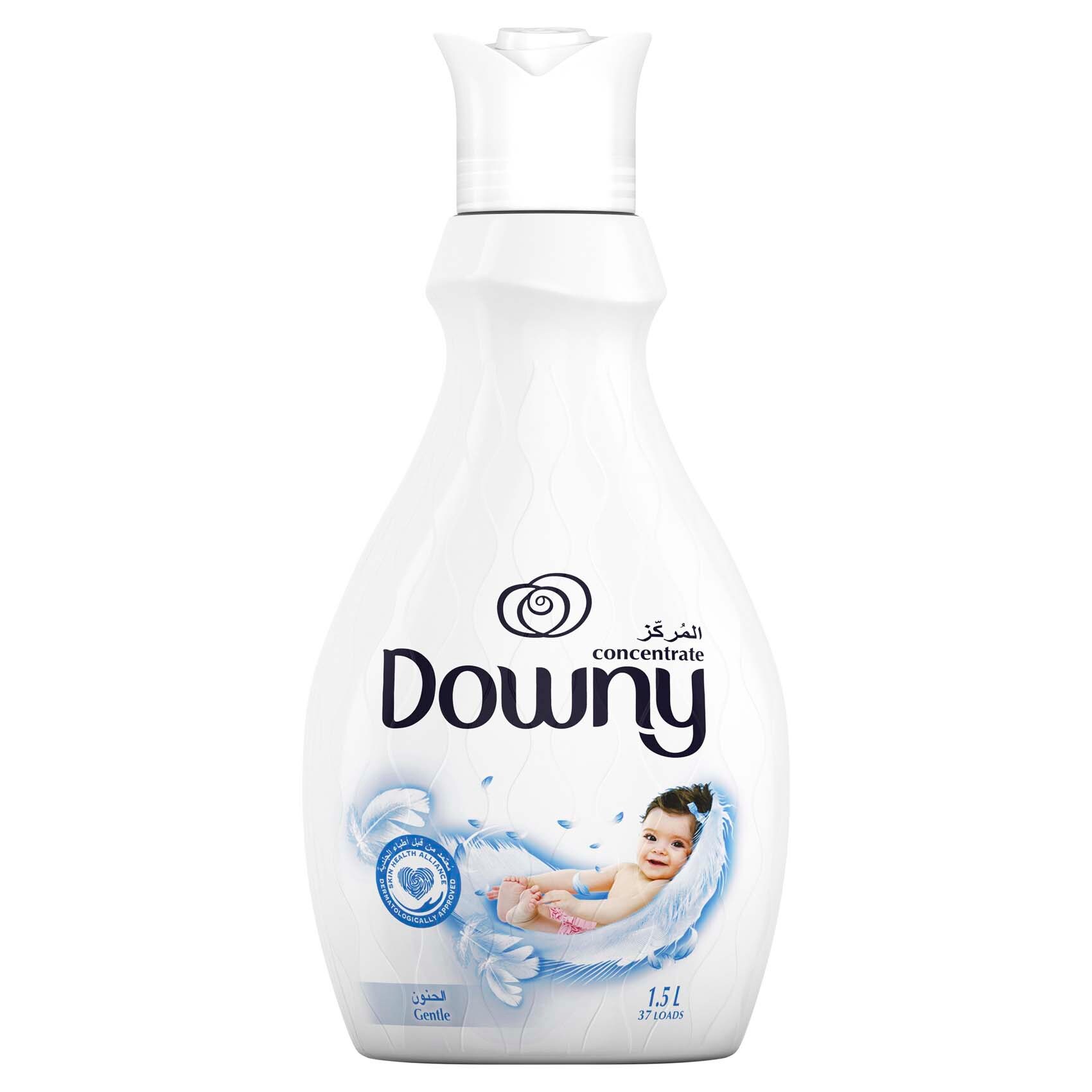 Buy Downy concentrate fabric softener gentle 1.5 L Online Shop