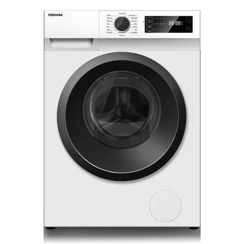 Toshiba Washer TW-H80S2B(WK) 7KG White (Plus Extra Supplier&#39;s Delivery Charge Outside Doha)