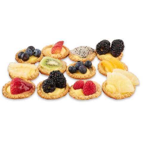 Mini Fruit Tarts 12-Piece Pack