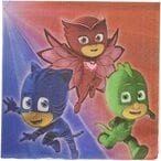 Buy Amscan 501741 Pj Masks Beverage Napkins, 16 Pcs, Party Favor, Standard in UAE