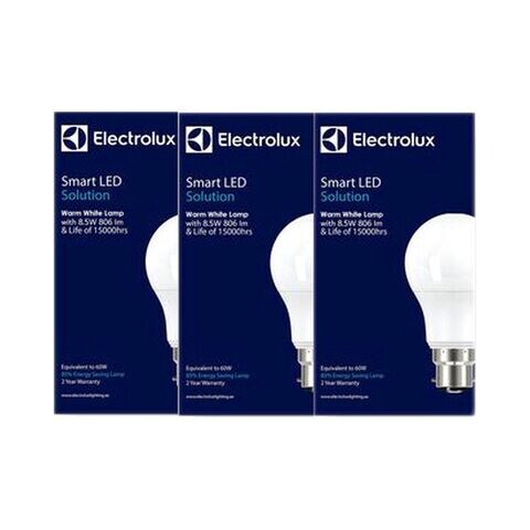 Buy Electrolux Smart Led Day Light Bulb 8 5w B 27 Dl 3 Count Online Shop Home Garden On Carrefour Uae