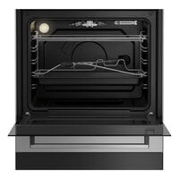 Beko 60 X 60 Cm 4 Gas Burners Free Standing Gas Cooker Heavy Duty Cast Iron Pan Support Inox FSGT61121DXL