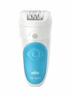 Buy Braun - Wet And Dry Cordless Epilator White/Blue in UAE