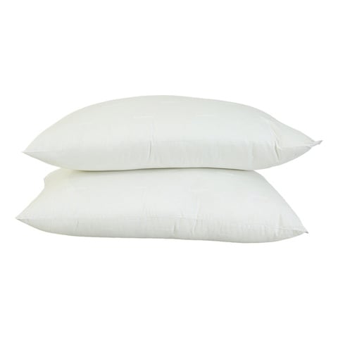 Cannon Polyester Fiber Pillow Queen White 20x30inch