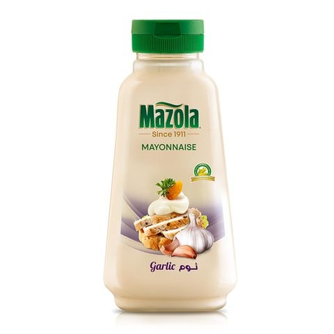 Mazola Mayonnaise garlic 340ml
