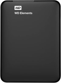 Western Digital 1TB WD Elements USB 3.0 Portable Hard Drive Black - WDBUZG0010BBK-WESN