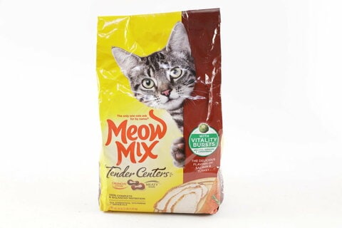 Buy Meow Mix Tender Centers Salmon And Turkey With Vitality Bursts