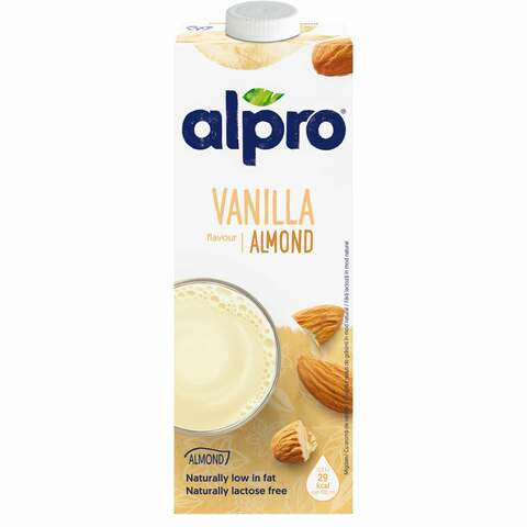 Vanilla 1L Buy - Drink Food Carrefour Fresh Alpro Online on Almond UAE Shop