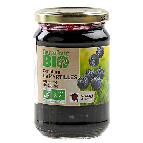 Carrefour Bio Blueberry Extra Jam 360g