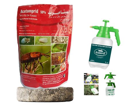 Gardenz Agriculture Insecticide Acetamprid 50% + Water Sprayer Bottle Freebie