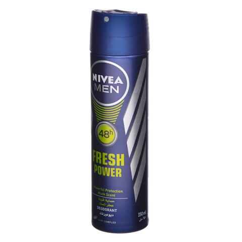 Nivea Men Fresh Power Spray Deodorant - 150 ml