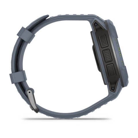 Garmin Instinct Crossover Smartwatch, Blue Granite, 45mm, 010-02730-04