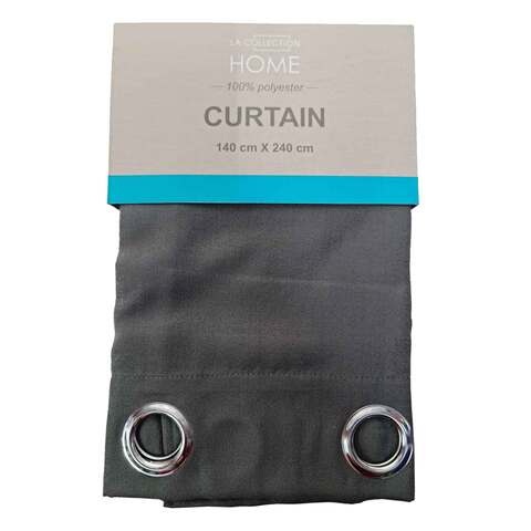 LA Home Curtain Grey 140X240