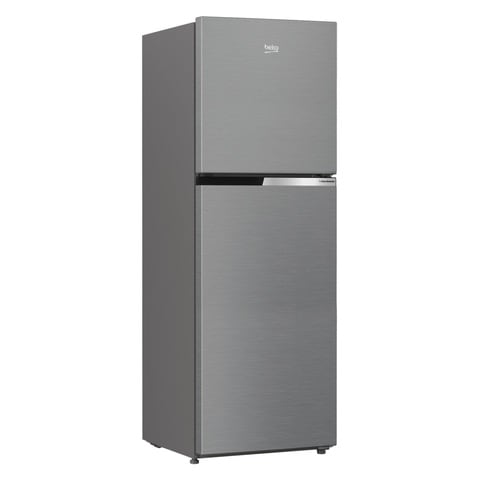 Beko Refrigerator 250Ltr Gross 155x54 Cm Harvest Fresh Neo Frost Dual Cooling ProSmart Inverter Compressor Brushed Silver RDNT300XS