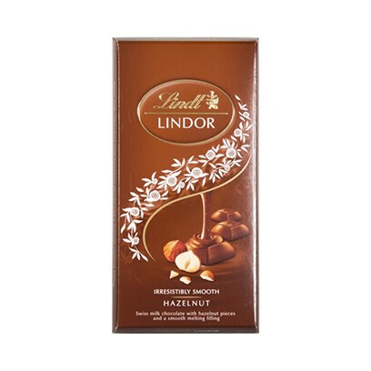 Lindt Lindor Chocolate Milk Hazelnut 100GR