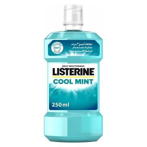 Listerine Cool Mint Daily Mouthwash Mint Flavour 250ml